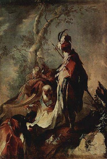 Franz Anton Maulbertsch Der Apostel Philippus tauft einen Eunuchen Sweden oil painting art